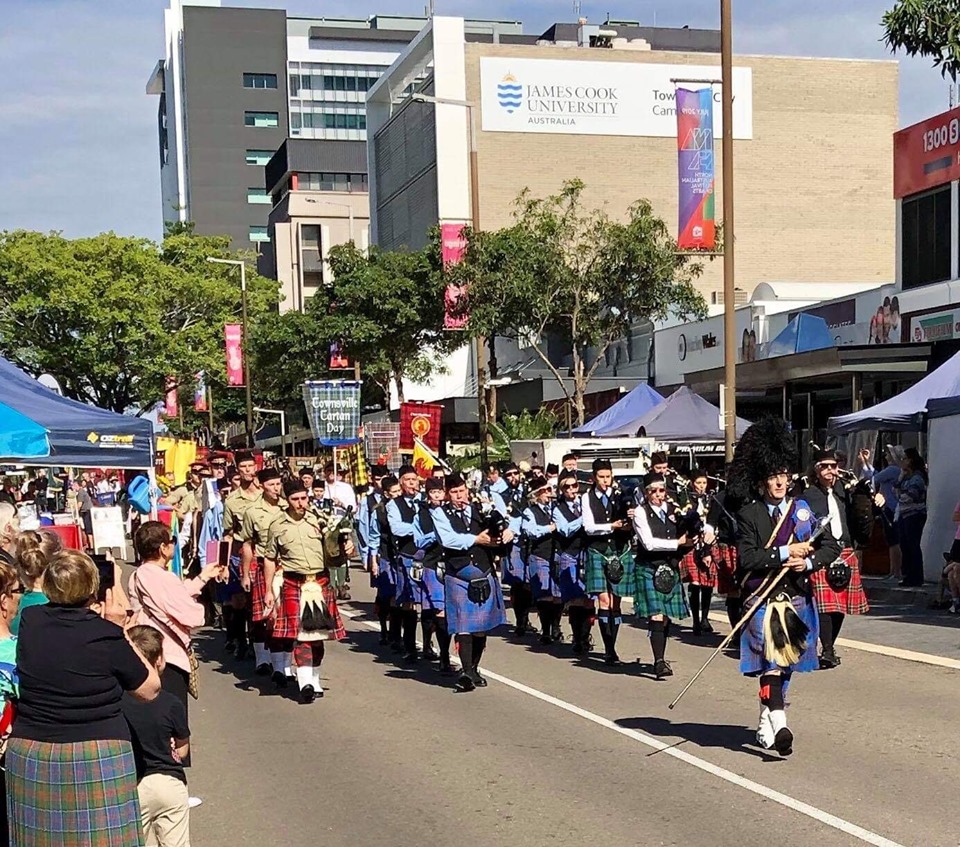 Start of the TTD Clans Parade 2019