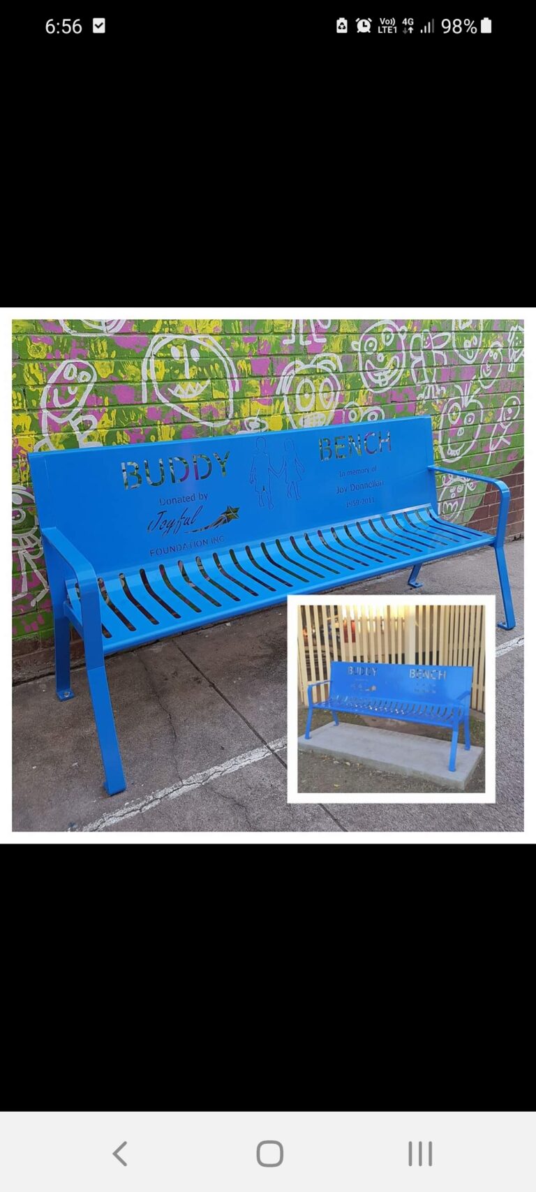 Buddy Benches in Schools