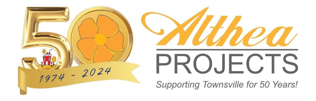Althea Projects 50 Years Logo